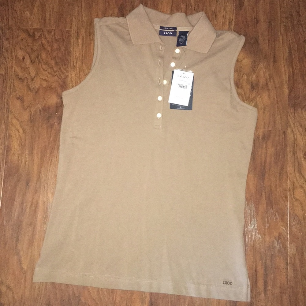IZOD NWT size S Tan tank